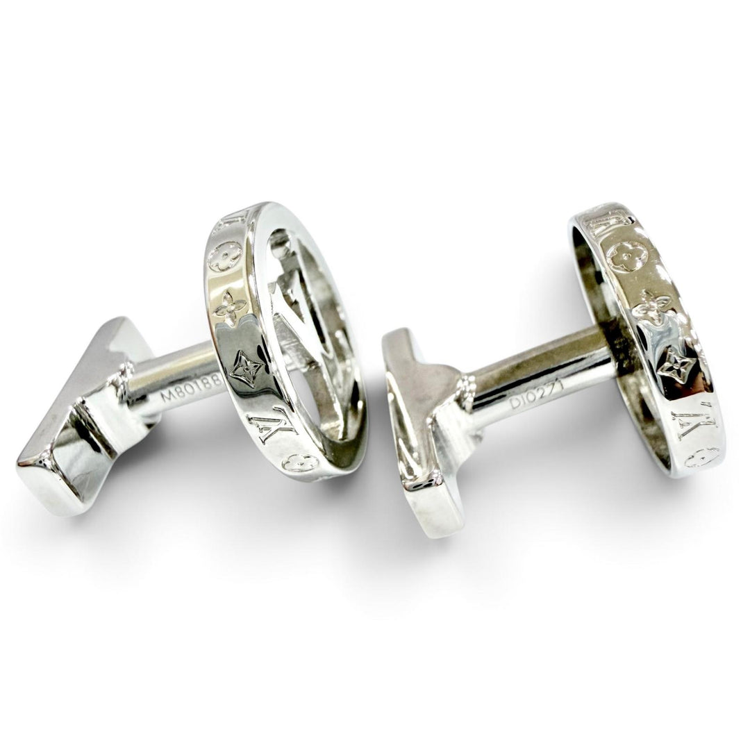 Great LOUIS VUITTON Cufflinks cufflinks LV Catch Bouton de Manchette M80188