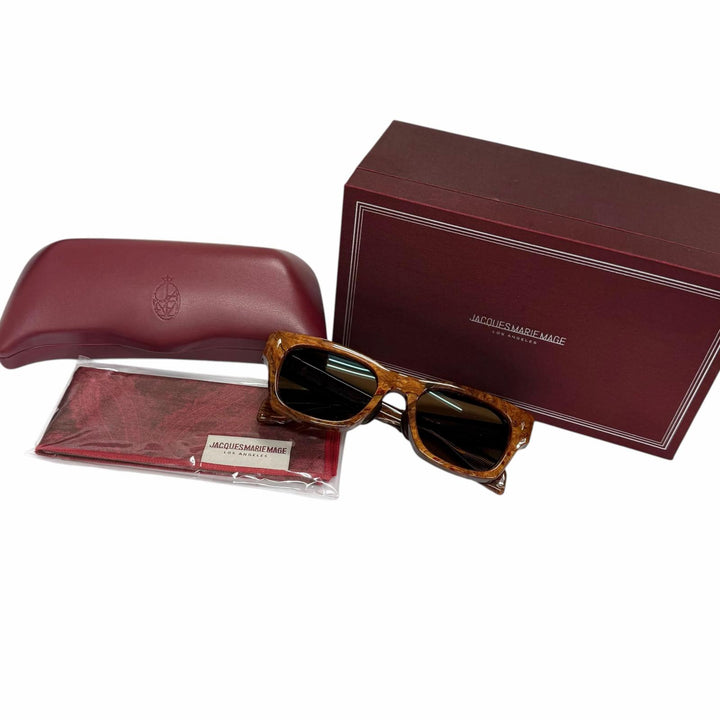 Excellent JACQUESMARIEMAGE sunglasses DEALAN 53 Burlwood JMMDEX28