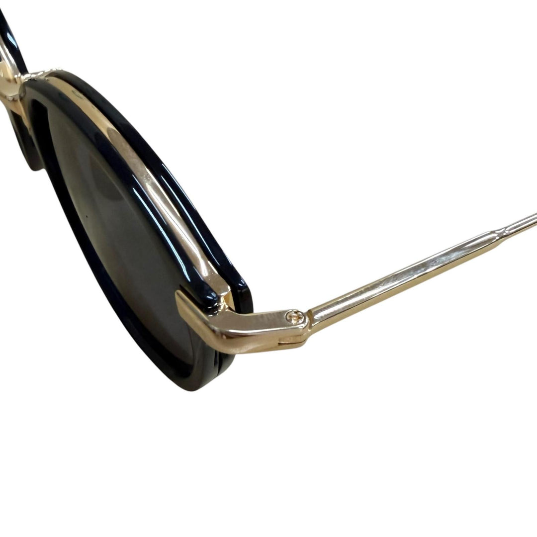 Excellent THOM BROWNE sunglasses Boston Frame gold mens UES011A