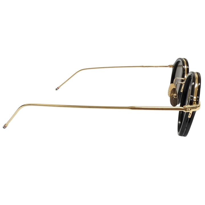 Excellent THOM BROWNE sunglasses Boston Frame gold mens UES011A