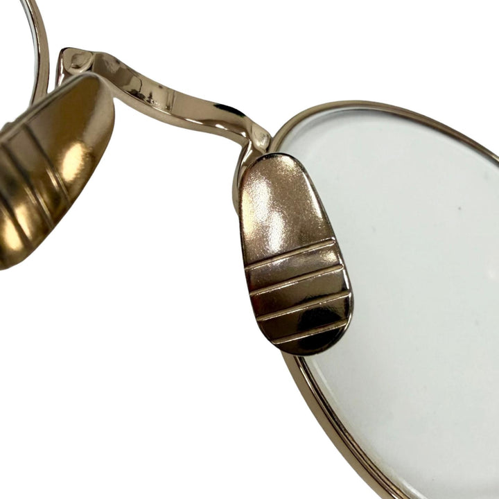 Great THOM BROWNE Glasses Boston Frame gold mens TBX915