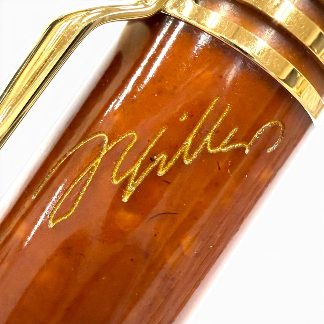 Excellent MONTBLANC fountain pen Author Series 2000: Friedrich Schiller Brown