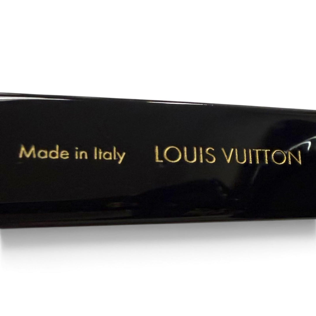 Great LOUIS VUITTON sunglasses LV Confidence Square Ensemble black Z2063U