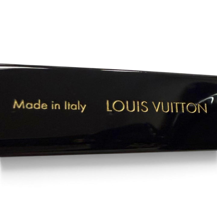 Great LOUIS VUITTON sunglasses LV Confidence Square Ensemble black Z2063U