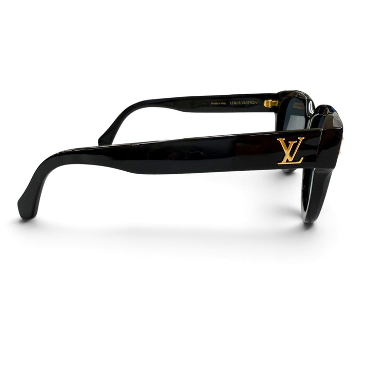 Great LOUIS VUITTON sunglasses LV Confidence Square Ensemble black Z2063U