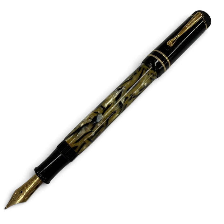 Great MONTBLANC fountain pen Author Series 1994: Oscar Wilde black 18K mens