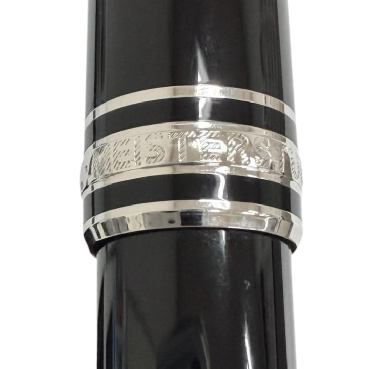 Excellent MONTBLANC Ballpoint pen Meisterstück Pix Classic Platinum Line black