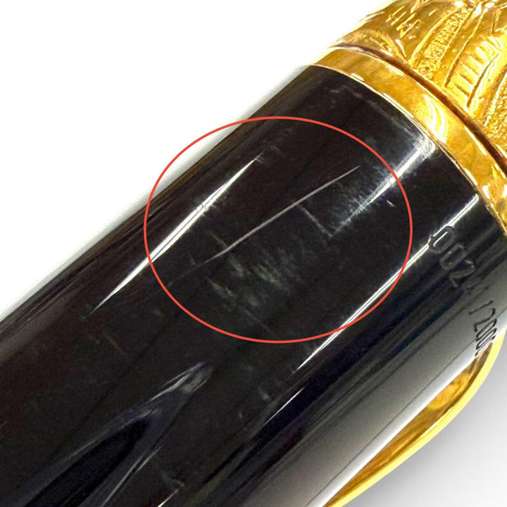 Very Good MONTBLANC fountain pen Limited Edition Artist Series 1995 Voltaire