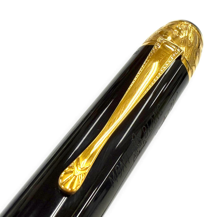Very Good MONTBLANC fountain pen Limited Edition Artist Series 1995 Voltaire