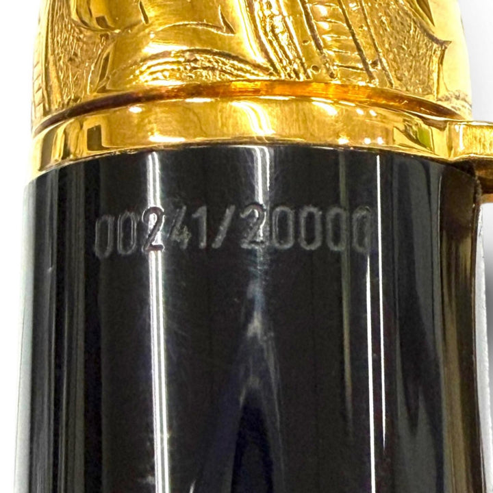 Very Good MONTBLANC fountain pen Limited Edition Artist Series 1995 Voltaire
