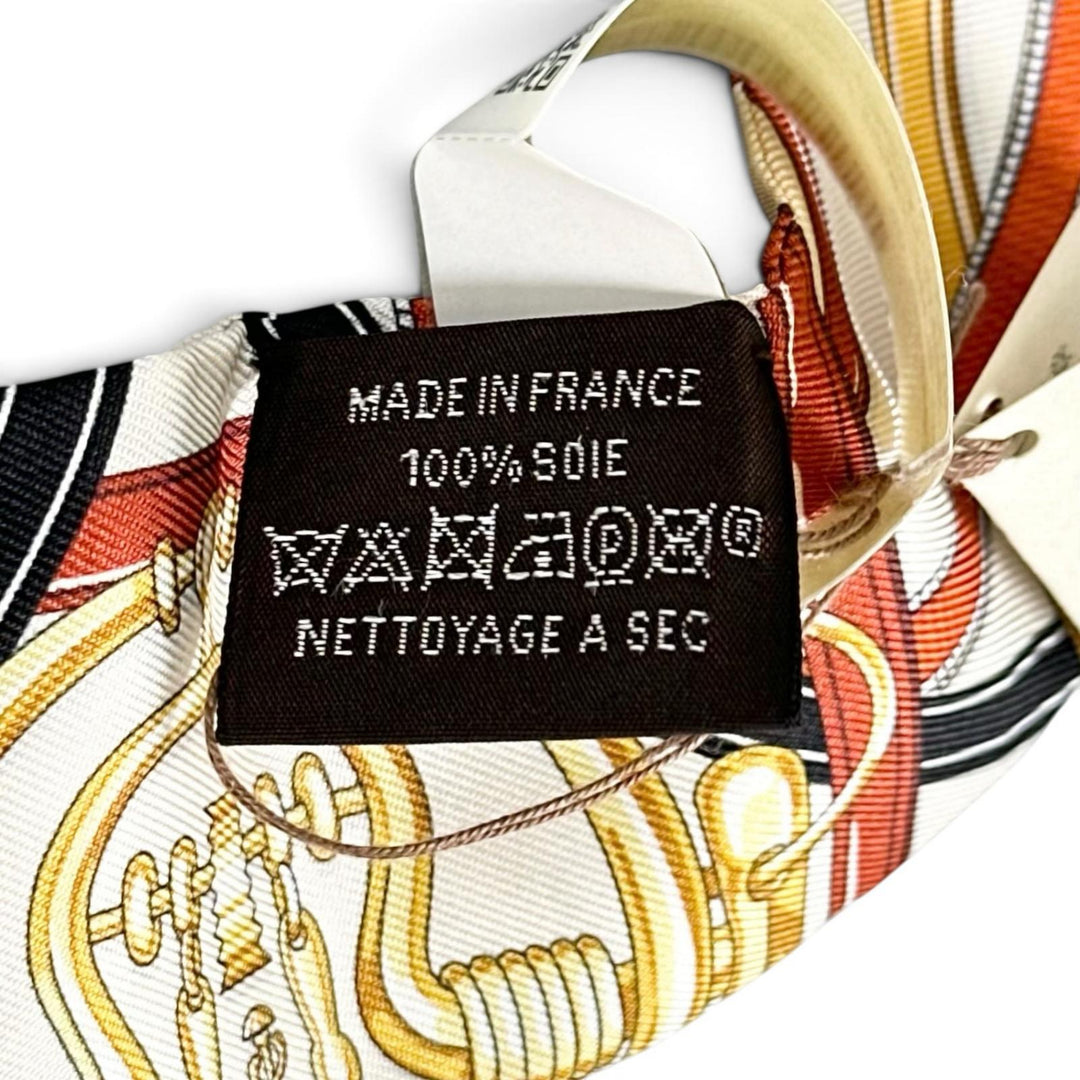 Pristine HERMES scarf HARNAIS LEGENDAIRE (Legendary Harness) Multi silk Women