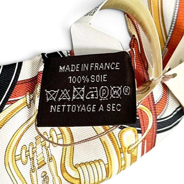 Pristine HERMES scarf HARNAIS LEGENDAIRE (Legendary Harness) Multi silk Women