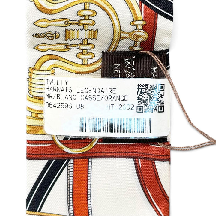 Pristine HERMES scarf HARNAIS LEGENDAIRE (Legendary Harness) Multi silk Women