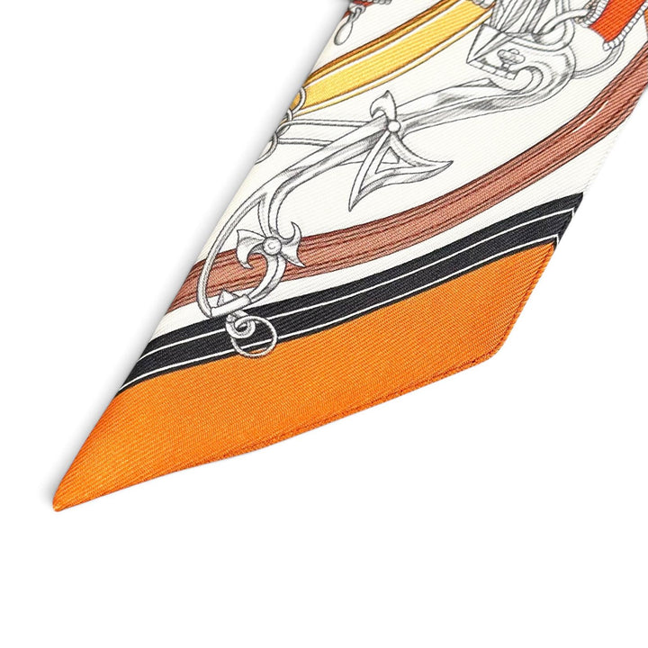 Pristine HERMES scarf HARNAIS LEGENDAIRE (Legendary Harness) Multi silk Women