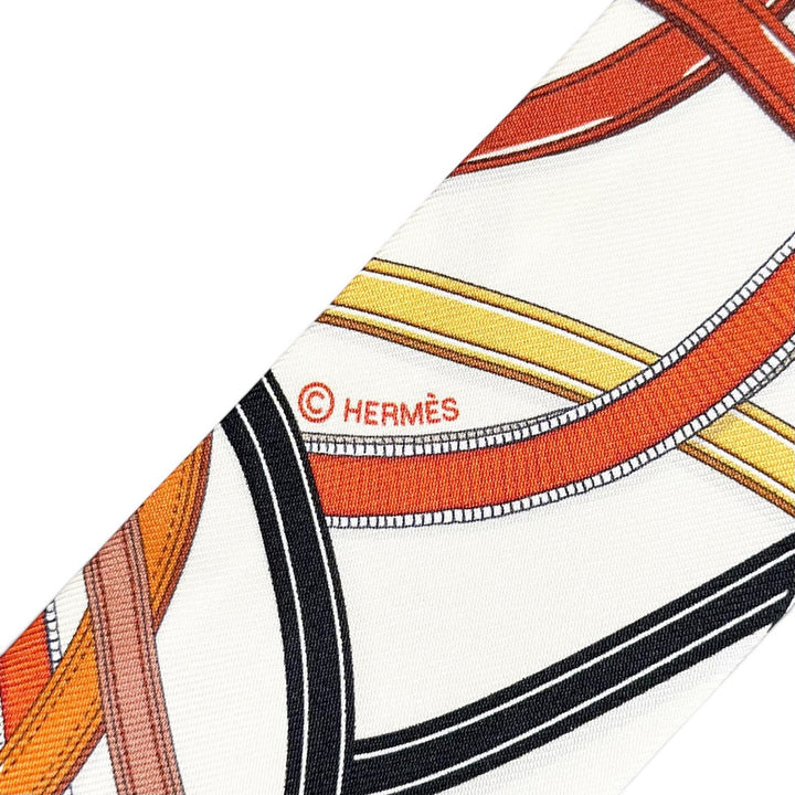 Pristine HERMES scarf HARNAIS LEGENDAIRE (Legendary Harness) Multi silk Women