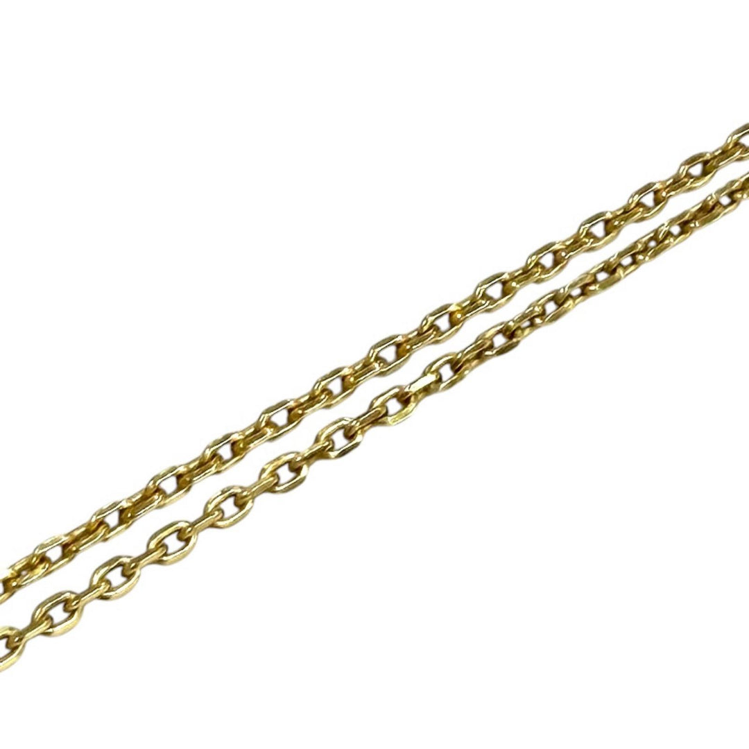 Great LOEWE Necklace Pebble Cube Necklace Logo cube gold AG925 Women J698241X01