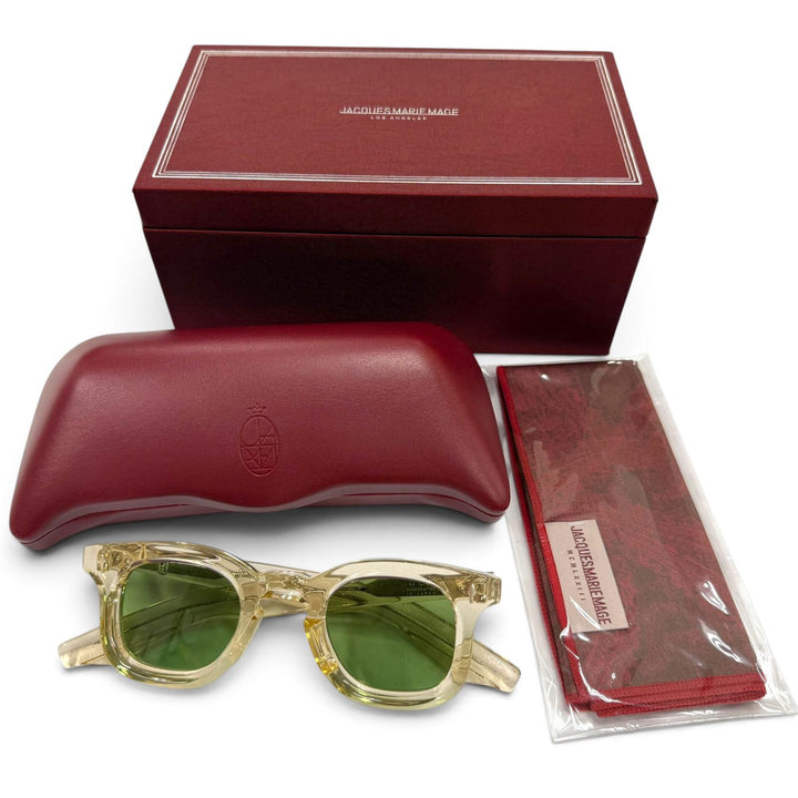 Excellent JACQUESMARIEMAGE sunglasses DEVAUX clear mens JMMDU6S