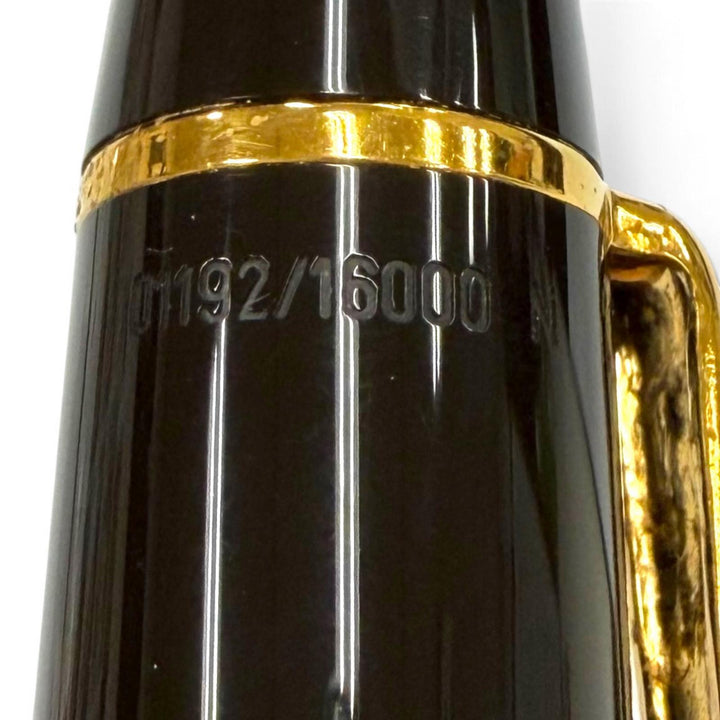 Very Good MONTBLANC Ballpoint pen Author Series 1996: Alexandre Dumas black