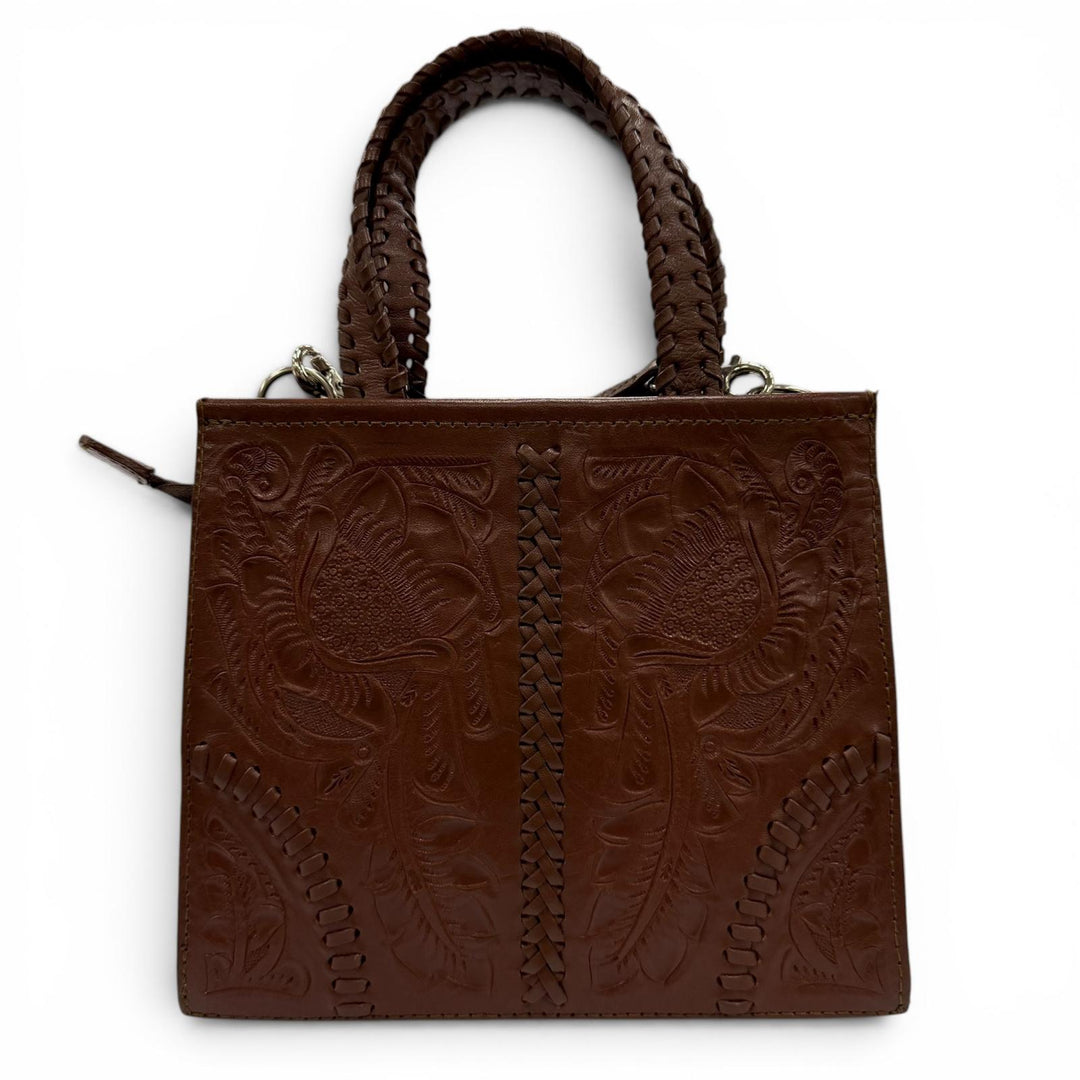 Pristine Carving Tribes Handbag GRACE CONTINENTAL Mini satchel 2WAY Shoulder Bag