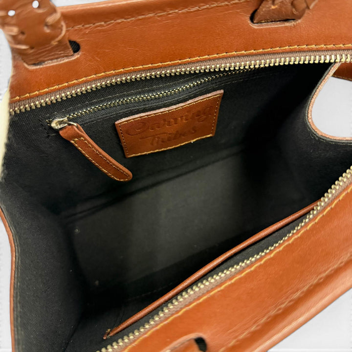 Pristine Carving Tribes Handbag GRACE CONTINENTAL Mini satchel 2WAY Shoulder Bag