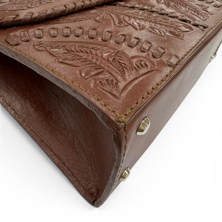 Pristine Carving Tribes Handbag GRACE CONTINENTAL Mini satchel 2WAY Shoulder Bag