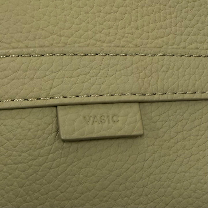 Pristine VASIC Handbag BOND bond Knot Design Leather 2-Way Shoulder Bag beige