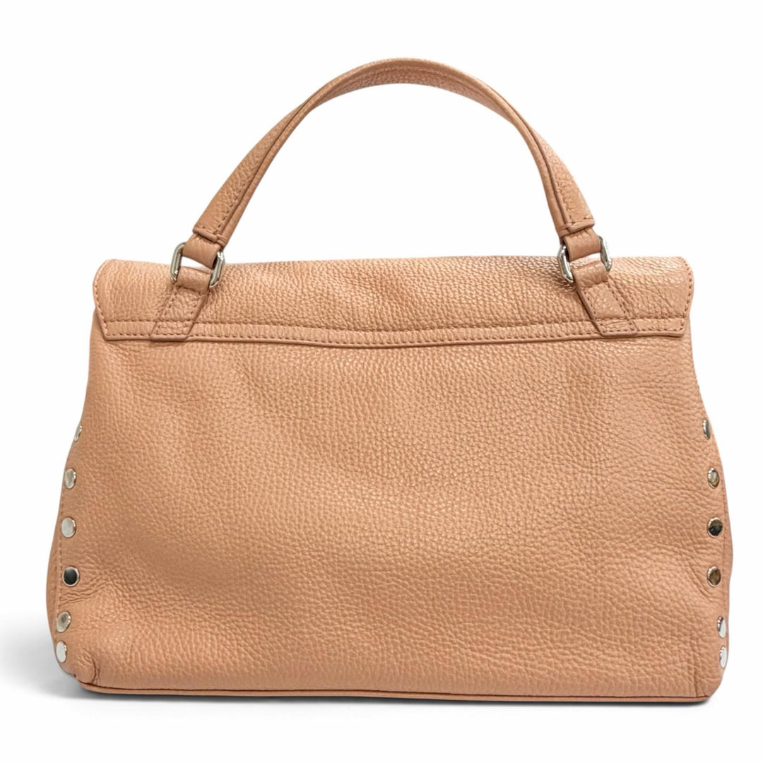 Pristine ZANELLATO POSTINA Leather 2WAY Handbag Shoulder Bag Brown leather Women