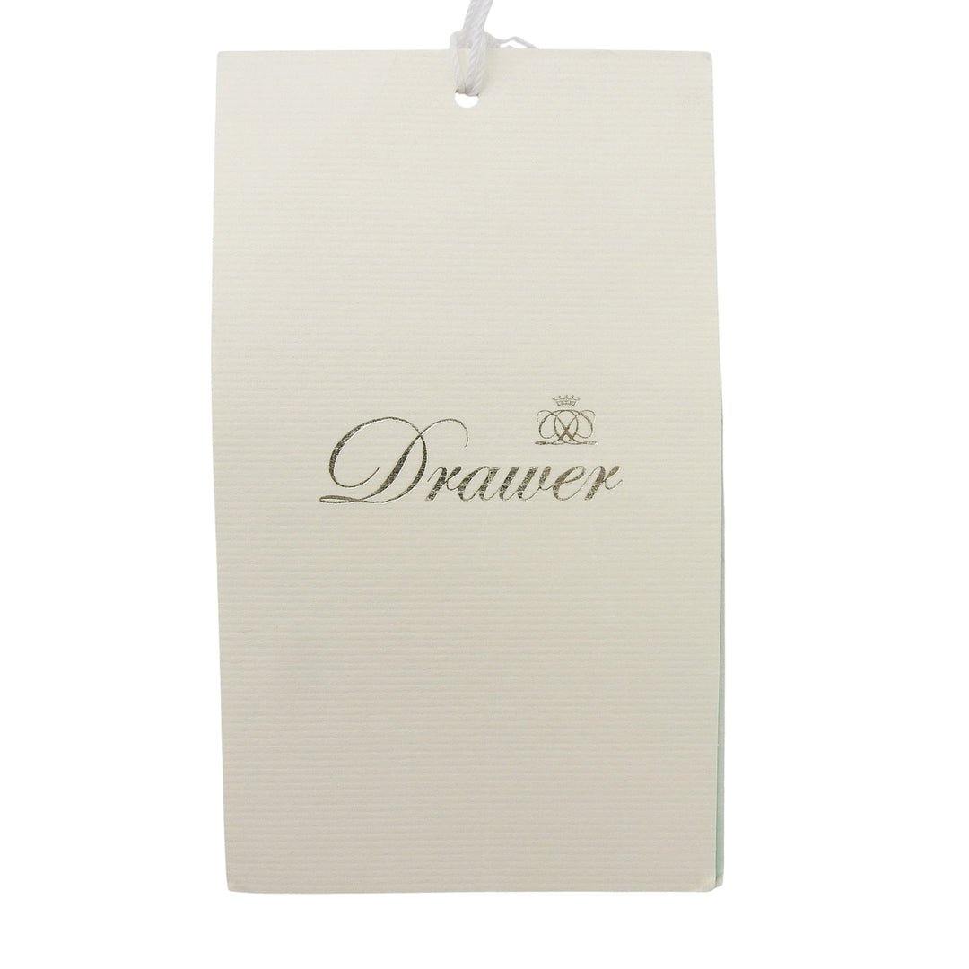 Pristine DRAWER Pants Drawstring, Center crease off white silk 38 6514-236-1233