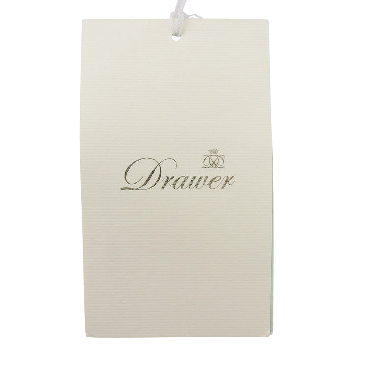 Pristine DRAWER Pants Drawstring, Center crease off white silk 38 6514-236-1233