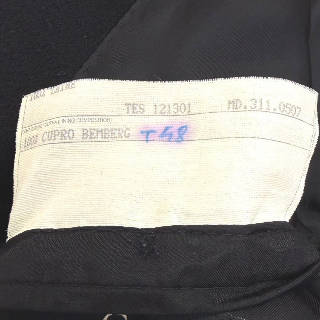 Very Good GUCCI Chester coat Tom Ford black wool mens 48 121301