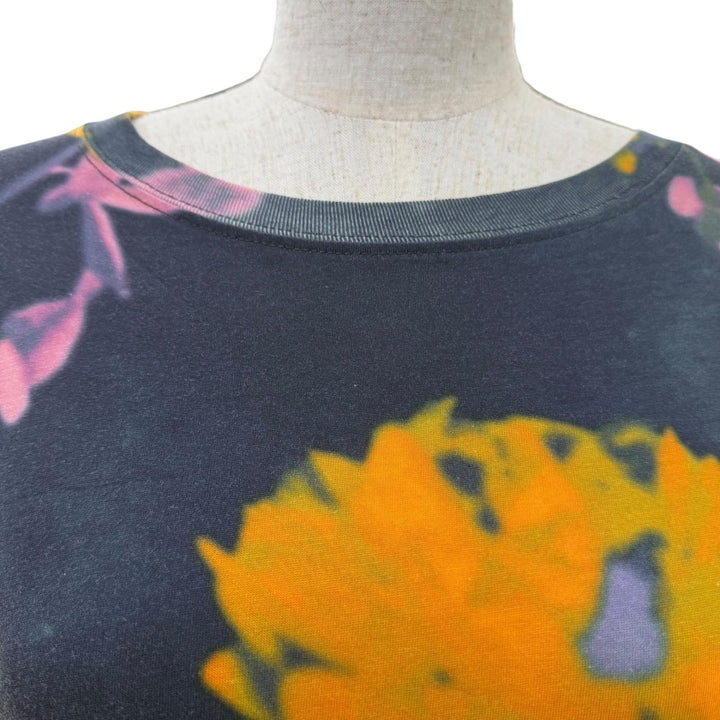 Great DRIES VAN NOTEN T-shirt Floral print short-sleeved T-shirt multicolor S