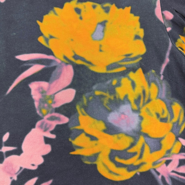 Great DRIES VAN NOTEN T-shirt Floral print short-sleeved T-shirt multicolor S