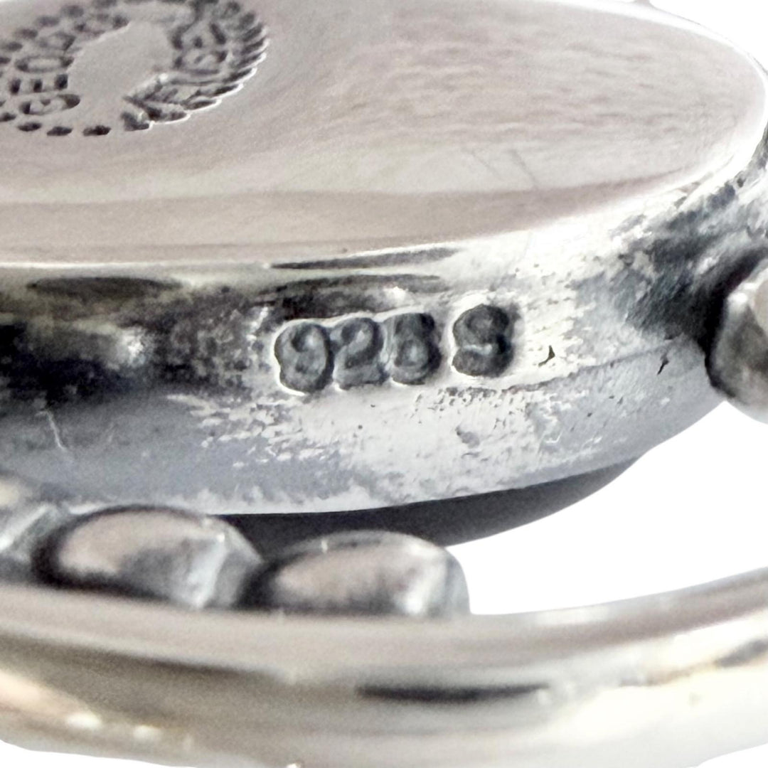 Great Georg Jensen Necklace 1990 Year Pendant Silver 925 Women