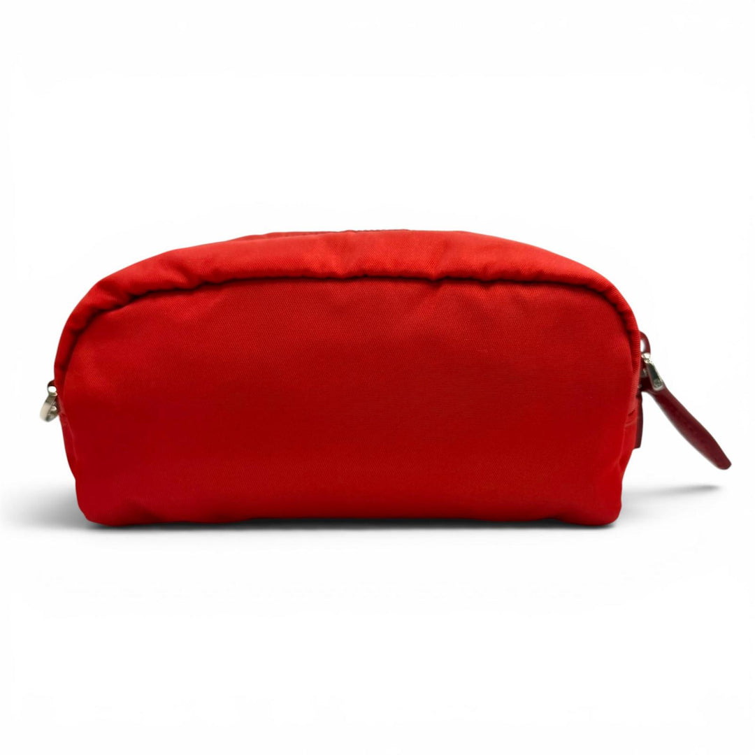 Pristine PRADA Re-Nylon Mini Pouch TriangleWith logo Nylon 1NE175