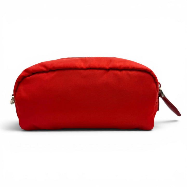 Pristine PRADA Re-Nylon Mini Pouch TriangleWith logo Nylon 1NE175