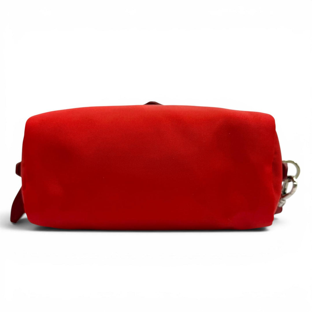 Pristine PRADA Re-Nylon Mini Pouch TriangleWith logo Nylon 1NE175