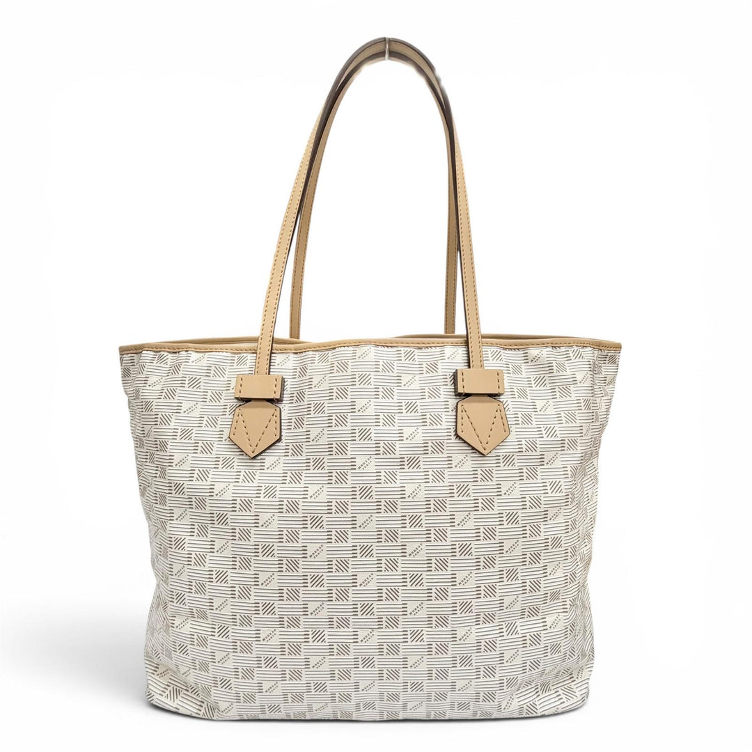 Great MOREAU PARIS Tote Bag Saint-Tropez GM beige Coated canvas Women