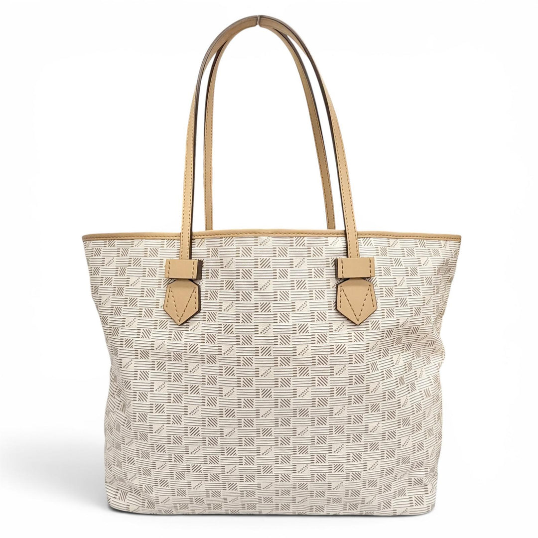 Great MOREAU PARIS Tote Bag Saint-Tropez GM beige Coated canvas Women