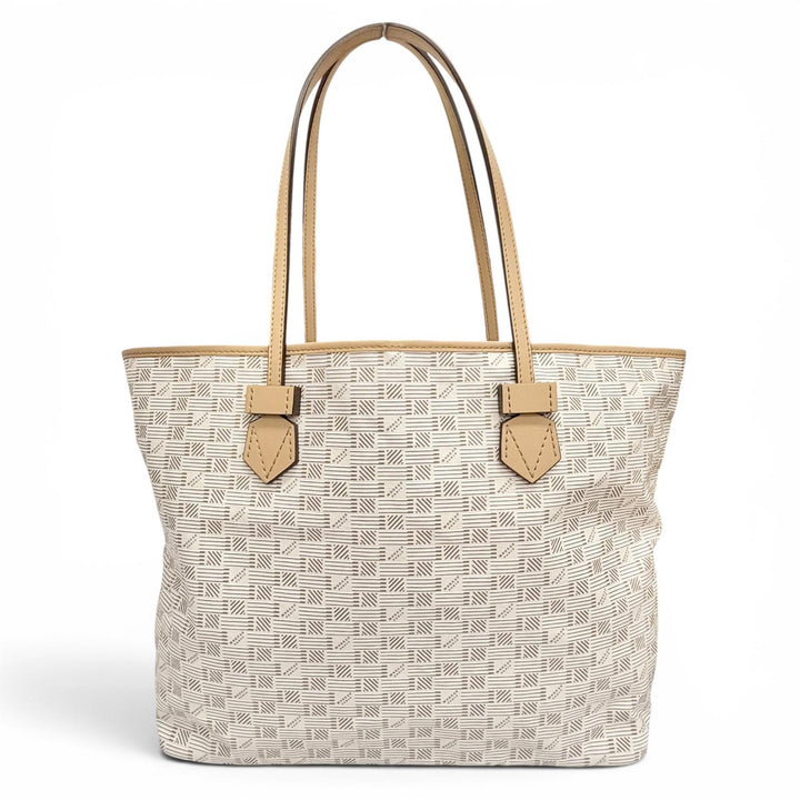 Great MOREAU PARIS Tote Bag Saint-Tropez GM beige Coated canvas Women
