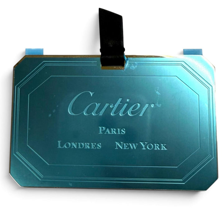 Great Cartier Shoulder Bag Garland de Cartier Mini Mirror 2-Way Leather Bag Red
