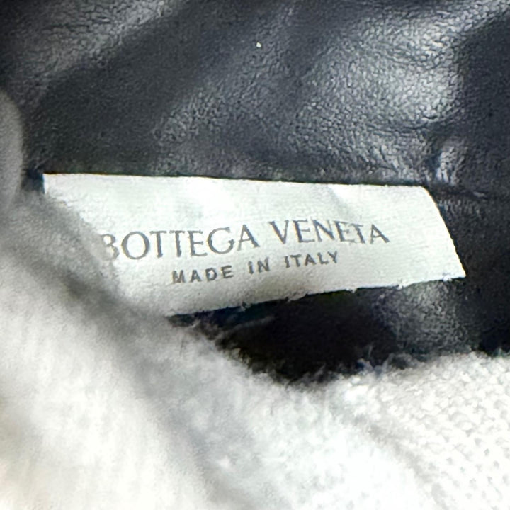 Excellent BOTTEGAVENETA Handbag Wallace INTRECCIATO leather Dark gray 754443