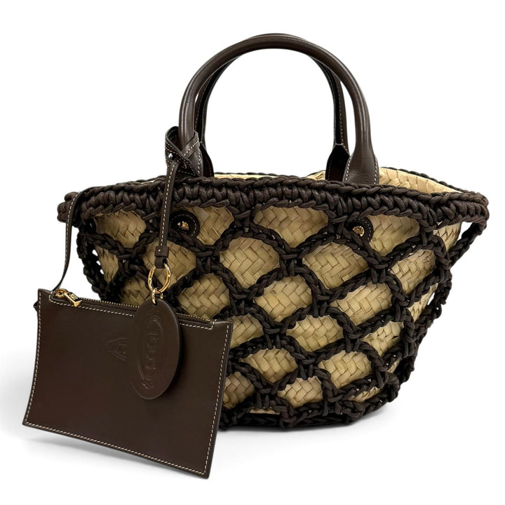 Great TOD’S Tote Bag natural Raffia Women