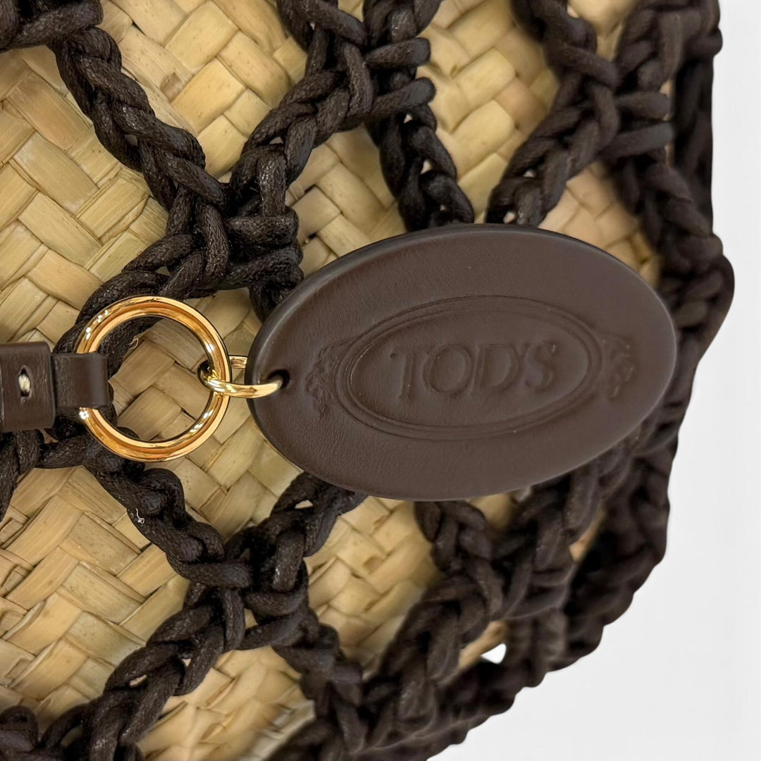 Great TOD’S Tote Bag natural Raffia Women