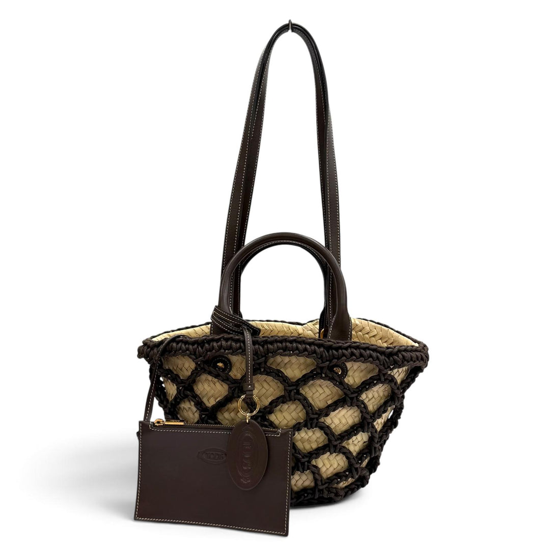 Great TOD’S Tote Bag natural Raffia Women