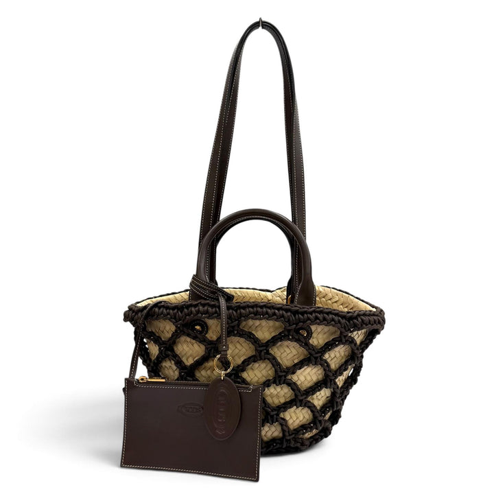 Great TOD’S Tote Bag natural Raffia Women