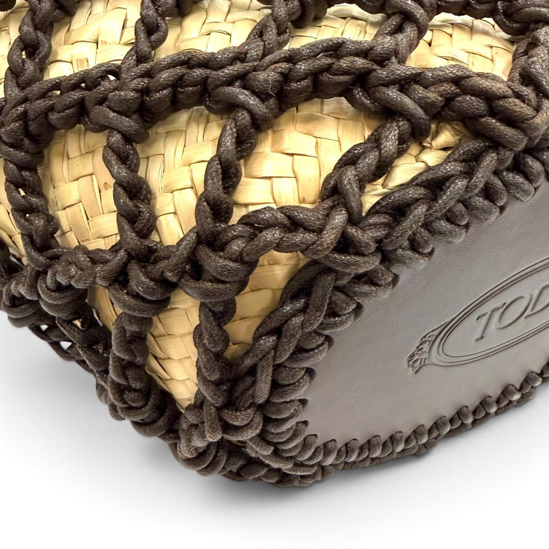 Great TOD’S Tote Bag natural Raffia Women