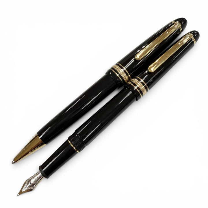 Excellent MONTBLANC Meisterstück 145 Classic Le Grand Set of 2 ballpoint pens