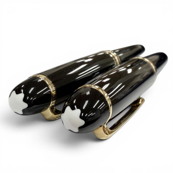 Excellent MONTBLANC Meisterstück 145 Classic Le Grand Set of 2 ballpoint pens