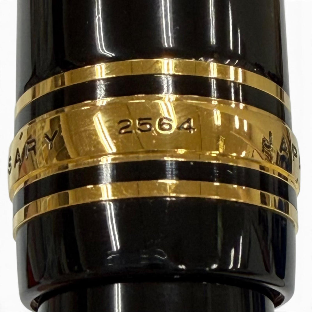 Great PILOT fountain pen 75th anniversary black 18K mens