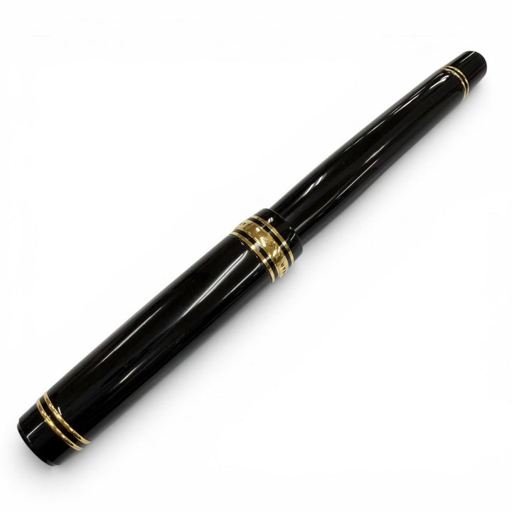 Great PILOT fountain pen 75th anniversary black 18K mens
